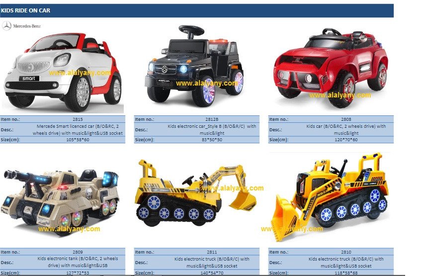 Children's supplies and toys catalogs