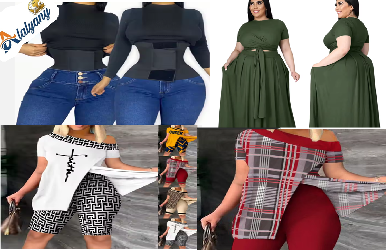 ملابس نسائية  الوزن الزائد
