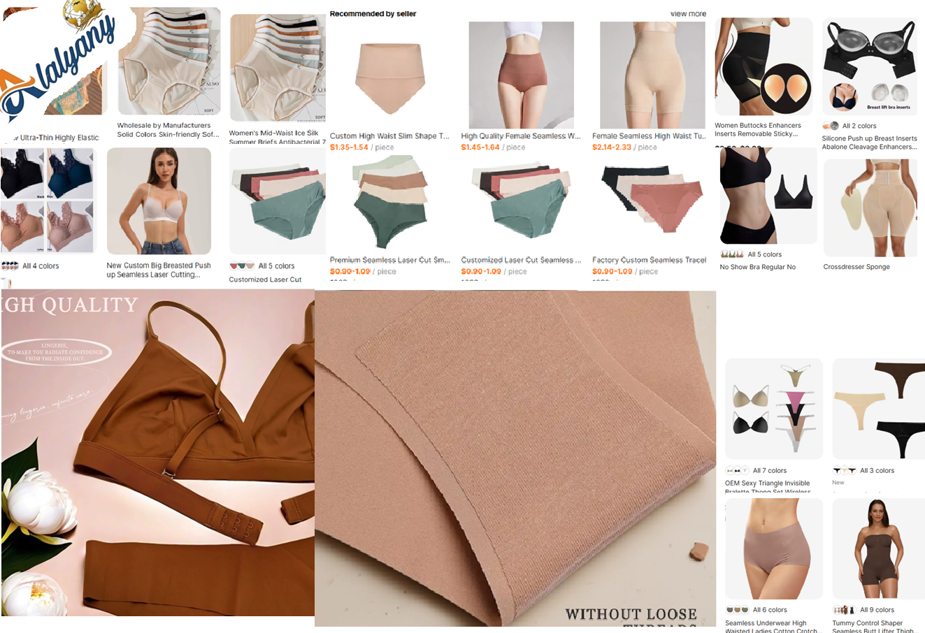 Clothing. Women's lingerie